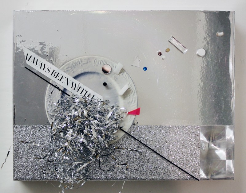 Mixed media on the board/ 14.2" x11"x2" / NY / 2014